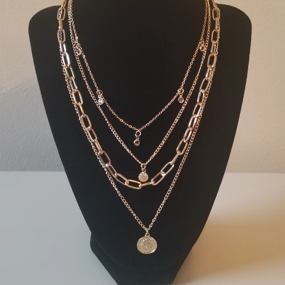 Multi-Layered Necklace - Picture 2 of 2